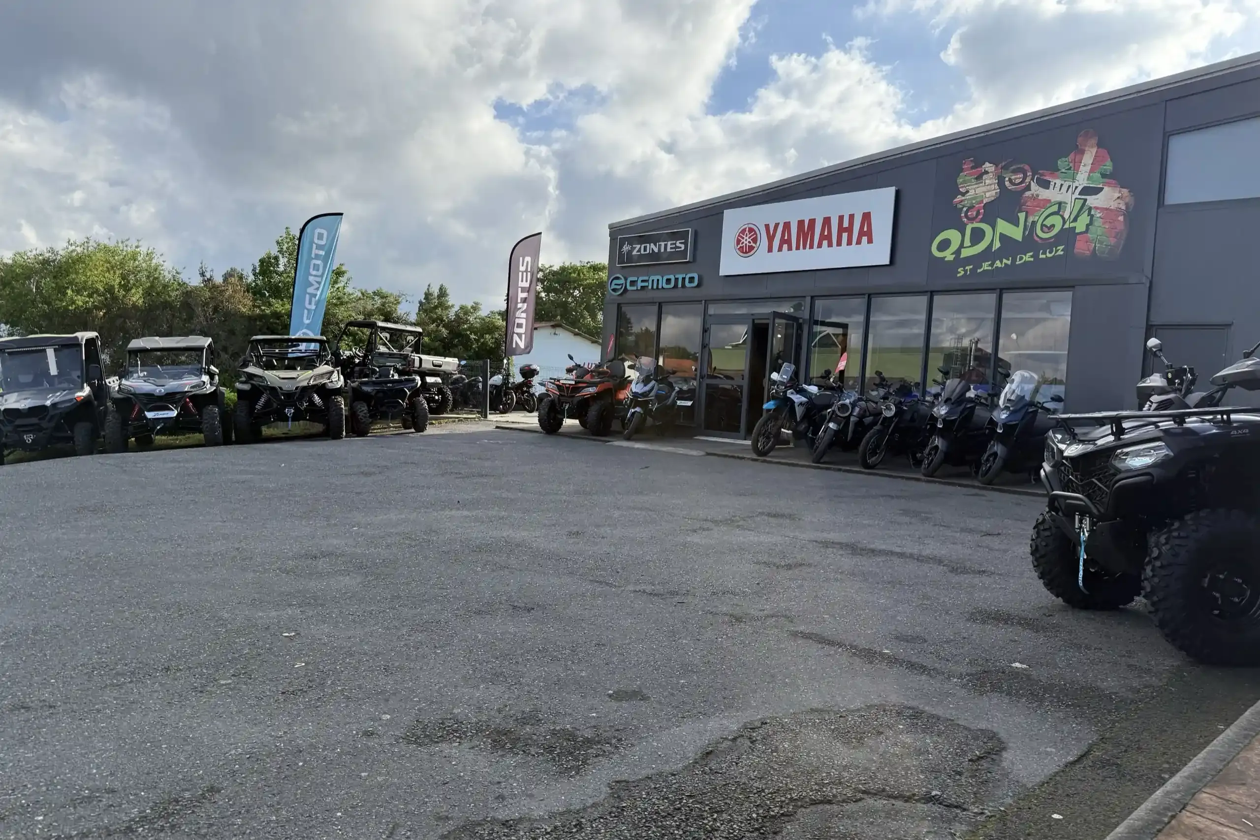 Concession QDN 64 à Saint-Jean-de-Luz, spécialiste quad, moto et SSV