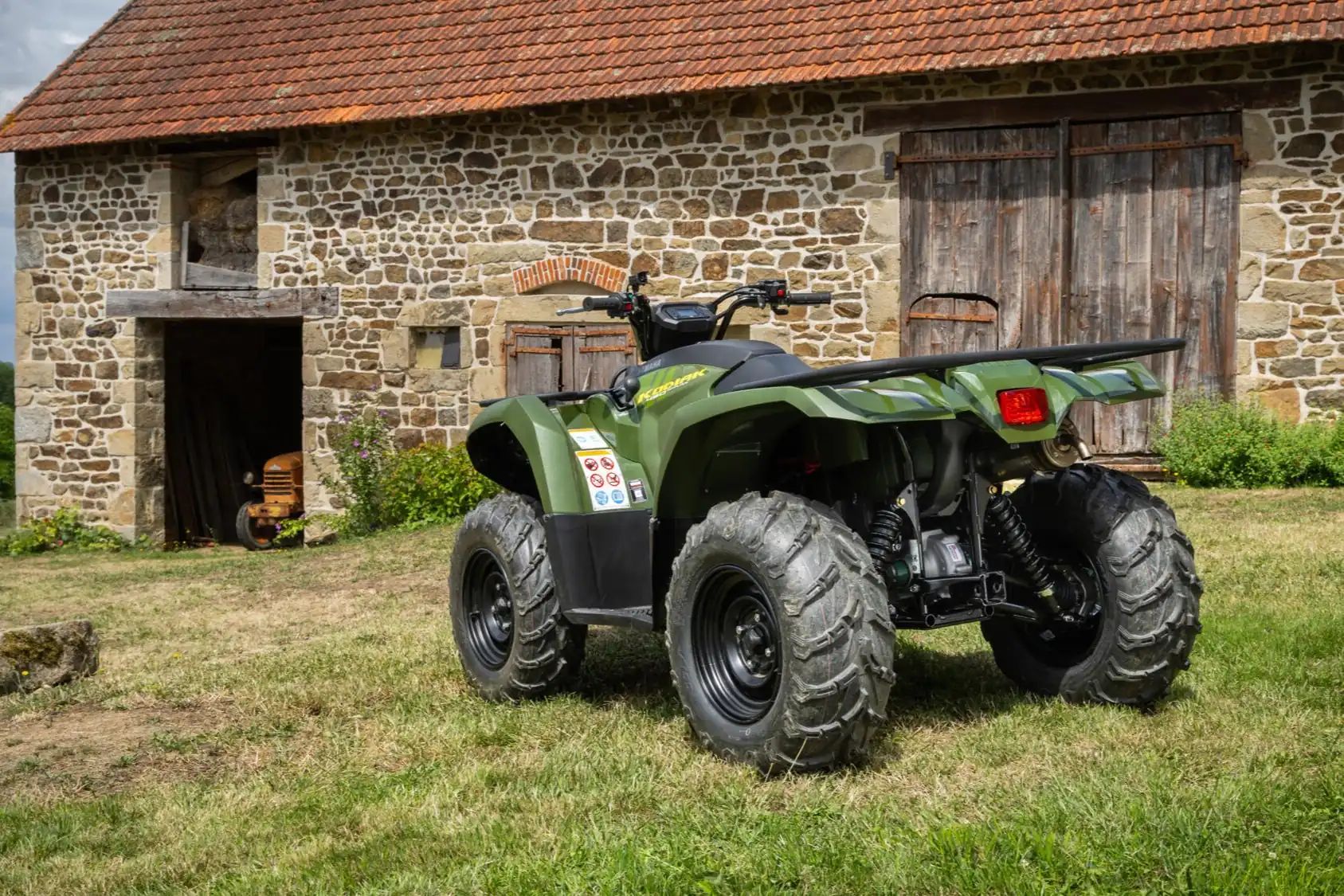 Quad compact et ergonomique